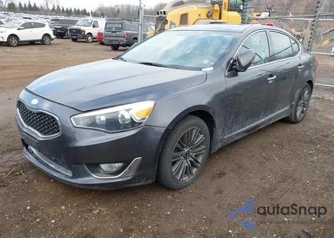 2014 Kia Cadenza Premium из США, поврежденный, VIN KNALN4D71E5165432